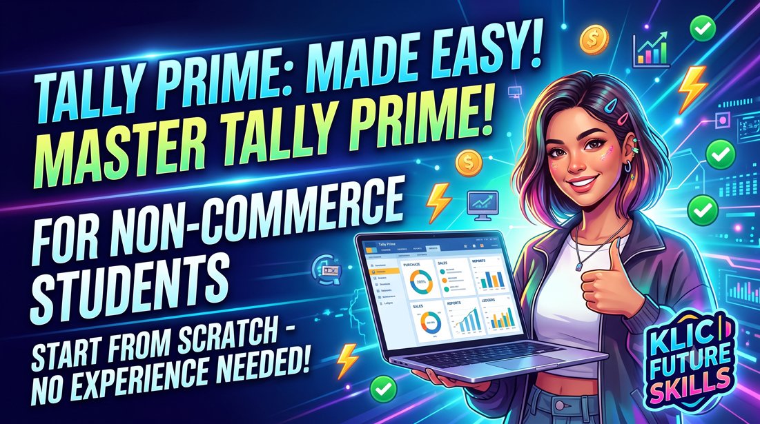 Basic Tally Prime (Non – Commerce background)